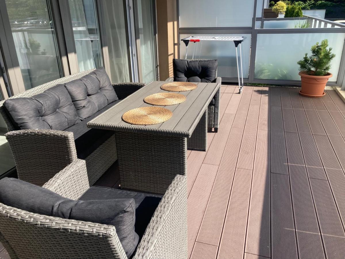Apartamenty Kapitanskie Kasprowicza 20A Taras Kolobrzeg Bagian luar foto
